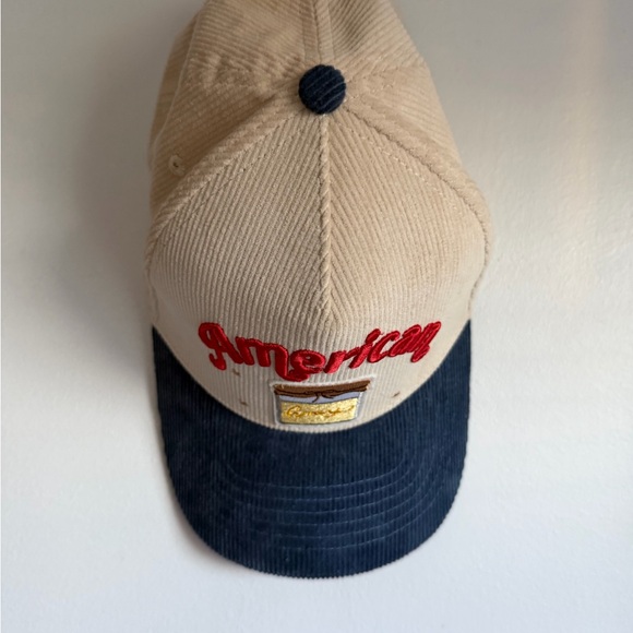 KAXI American Embroidered Cap with Blue Brim - Picture 2 of 6